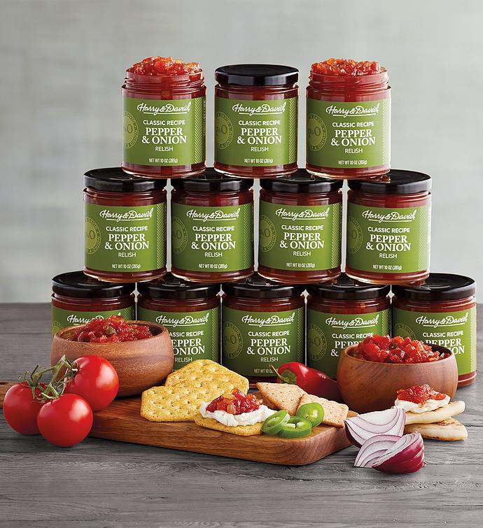12 Pack Pepper and Onion Relish